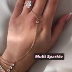 Load image into Gallery viewer, Hadiya London Hand Chains - Waterproof &amp; Tarnish-Free- Adjustable