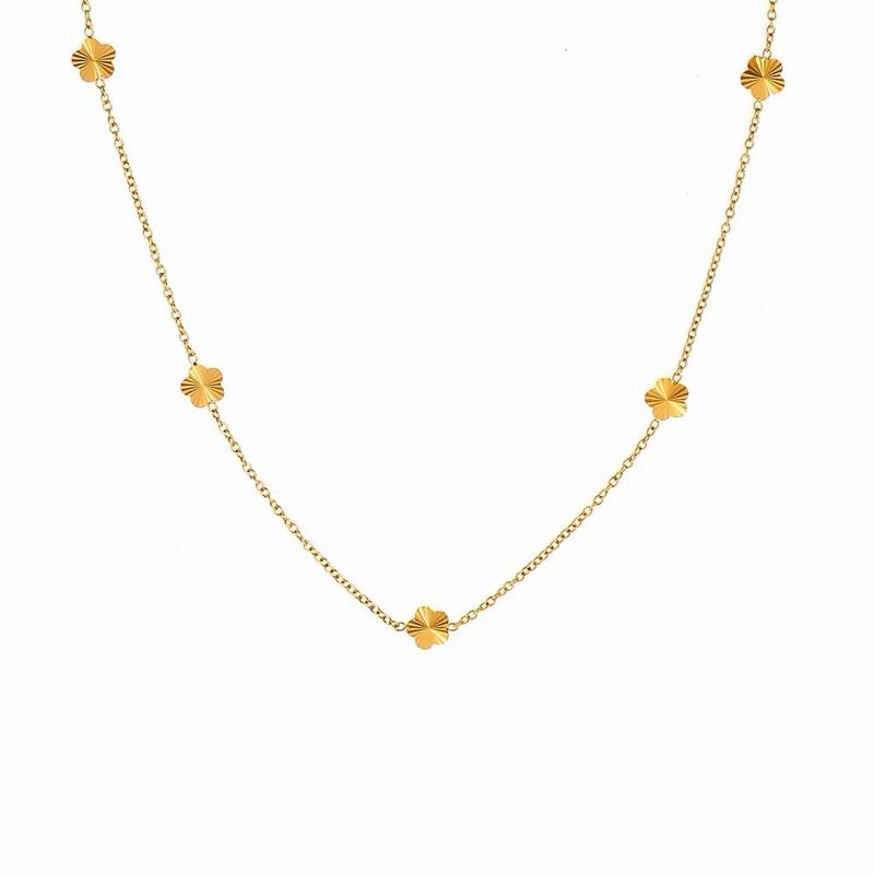 Floral Whisper Choker Necklace