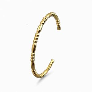 Gleam Beaded Cuff Bangle