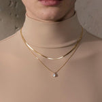 Load image into Gallery viewer, Pear Drop Layered Necklace