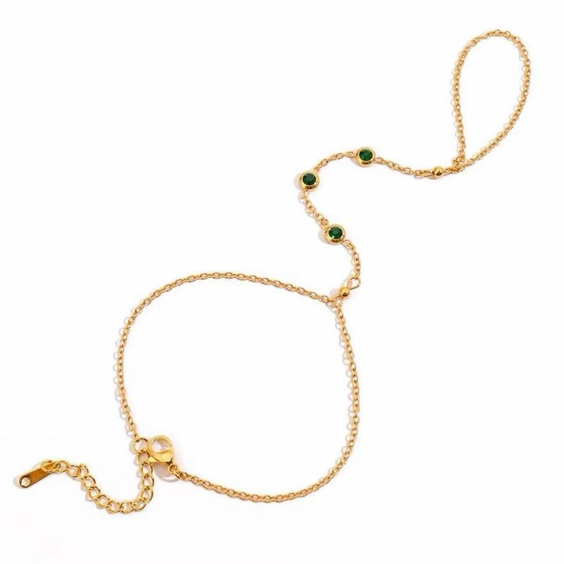 Hadiya London Hand Chains - Waterproof & Tarnish-Free- Adjustable