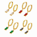 Load image into Gallery viewer, Aleena - Drop Huggie Earrings