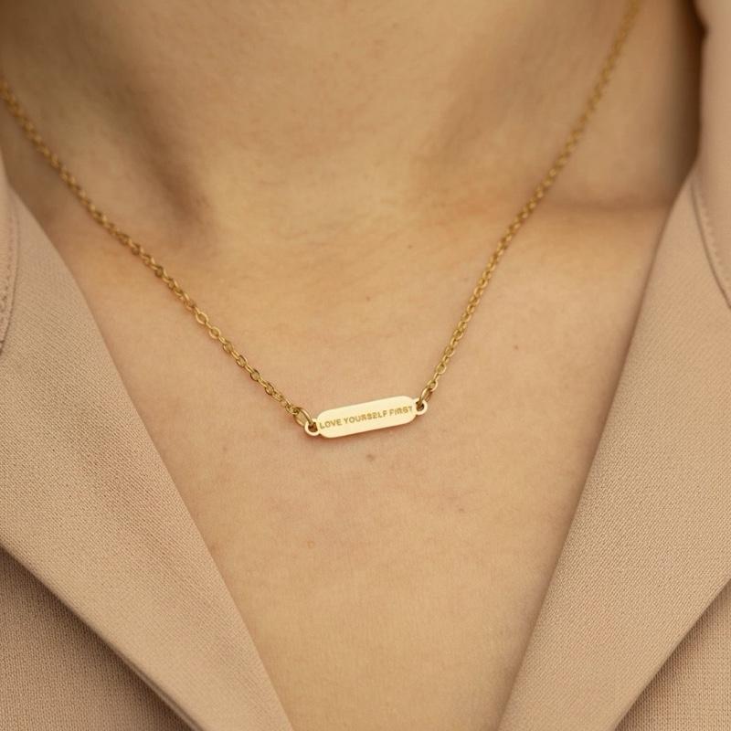 ‘’Love Yourself First’’ Arabic Necklace