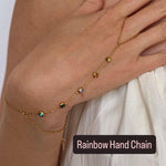 Load image into Gallery viewer, Hadiya London Hand Chains - Waterproof &amp; Tarnish-Free- Adjustable