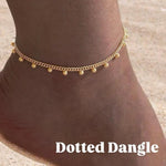 Load image into Gallery viewer, Hadiya London Anklets- Waterproof &amp; Tarnish-Free - Adjustable Length 21cm-26cm