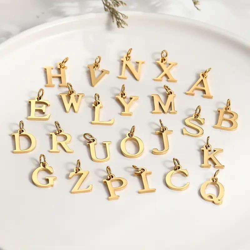 Initial Pendant Charm