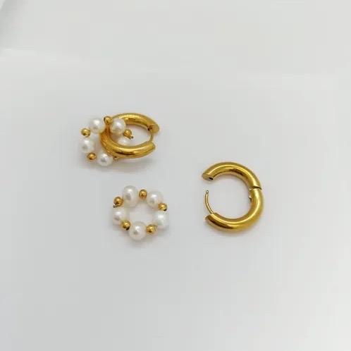 Almar Pearl Hoops
