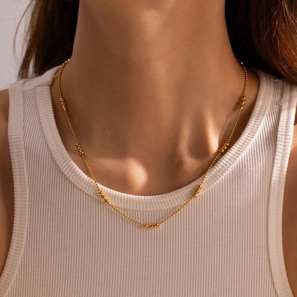 Dainty Beaded Necklace