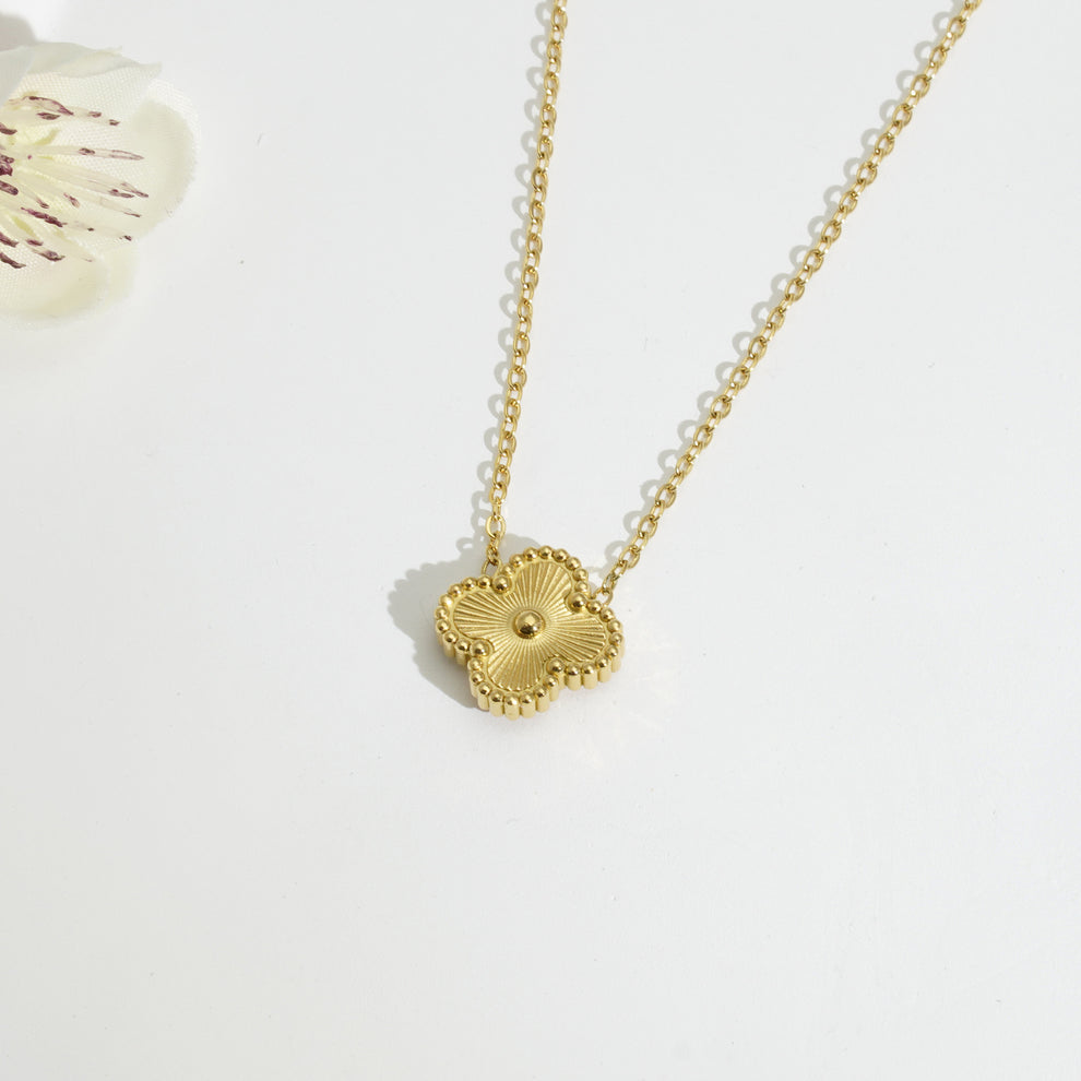 Gold/ Silver Clover Necklace