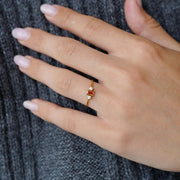 Scarlet Whisper Ring
