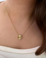 Load image into Gallery viewer, Gold/ Silver Clover Necklace
