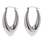 Load image into Gallery viewer, V-Hoop Earrings