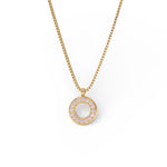 Load image into Gallery viewer, Halo Pavé Necklace