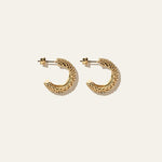 Load image into Gallery viewer, Nahla Textured Hoops