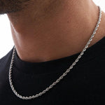 Load image into Gallery viewer, Twisted Rope Chain Necklace