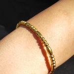 Load image into Gallery viewer, Gleam Beaded Cuff Bangle