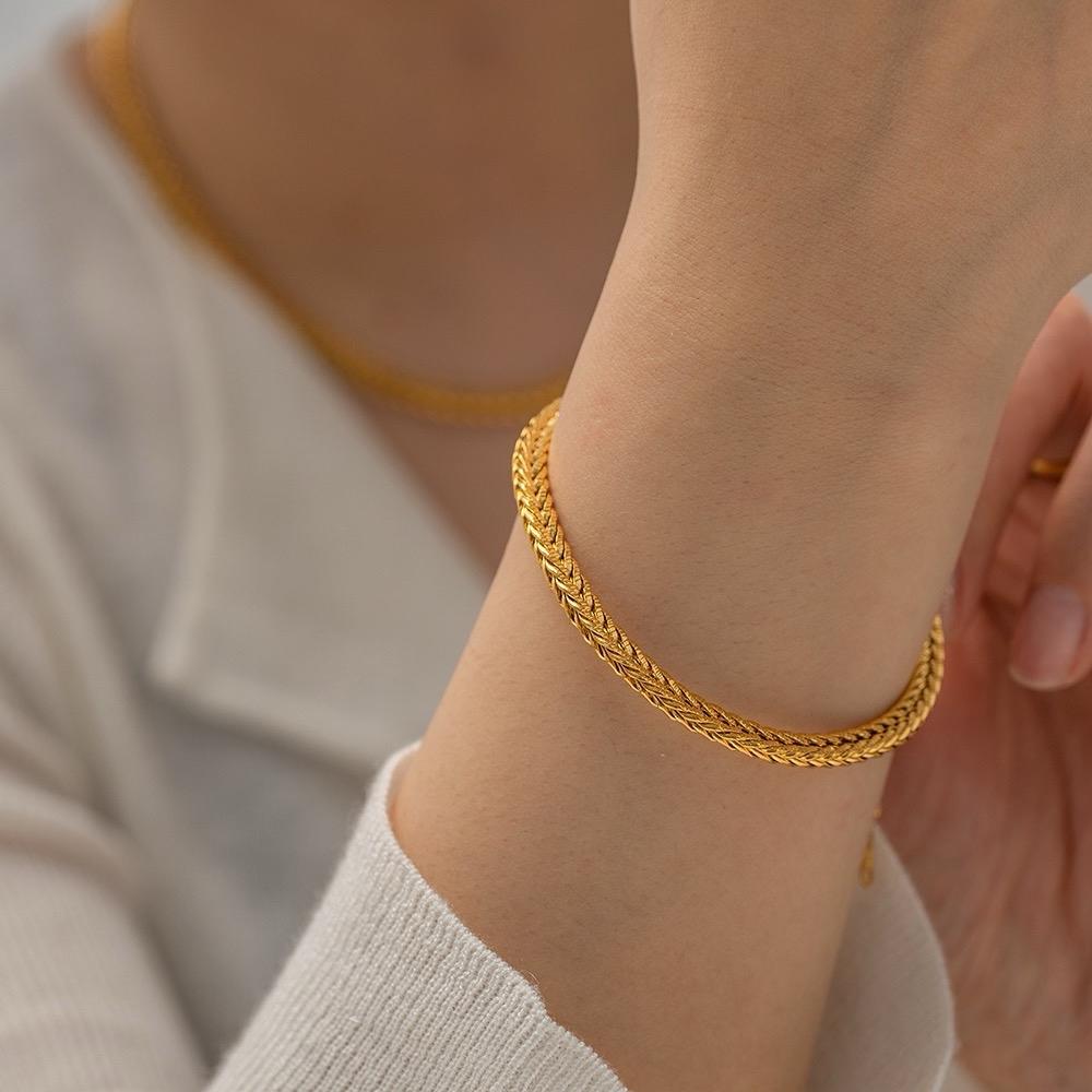 Jamila - Braid Chain Bracelet