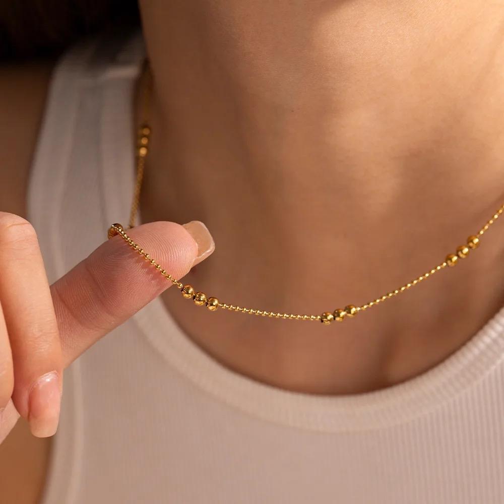 Dainty Beaded Necklace