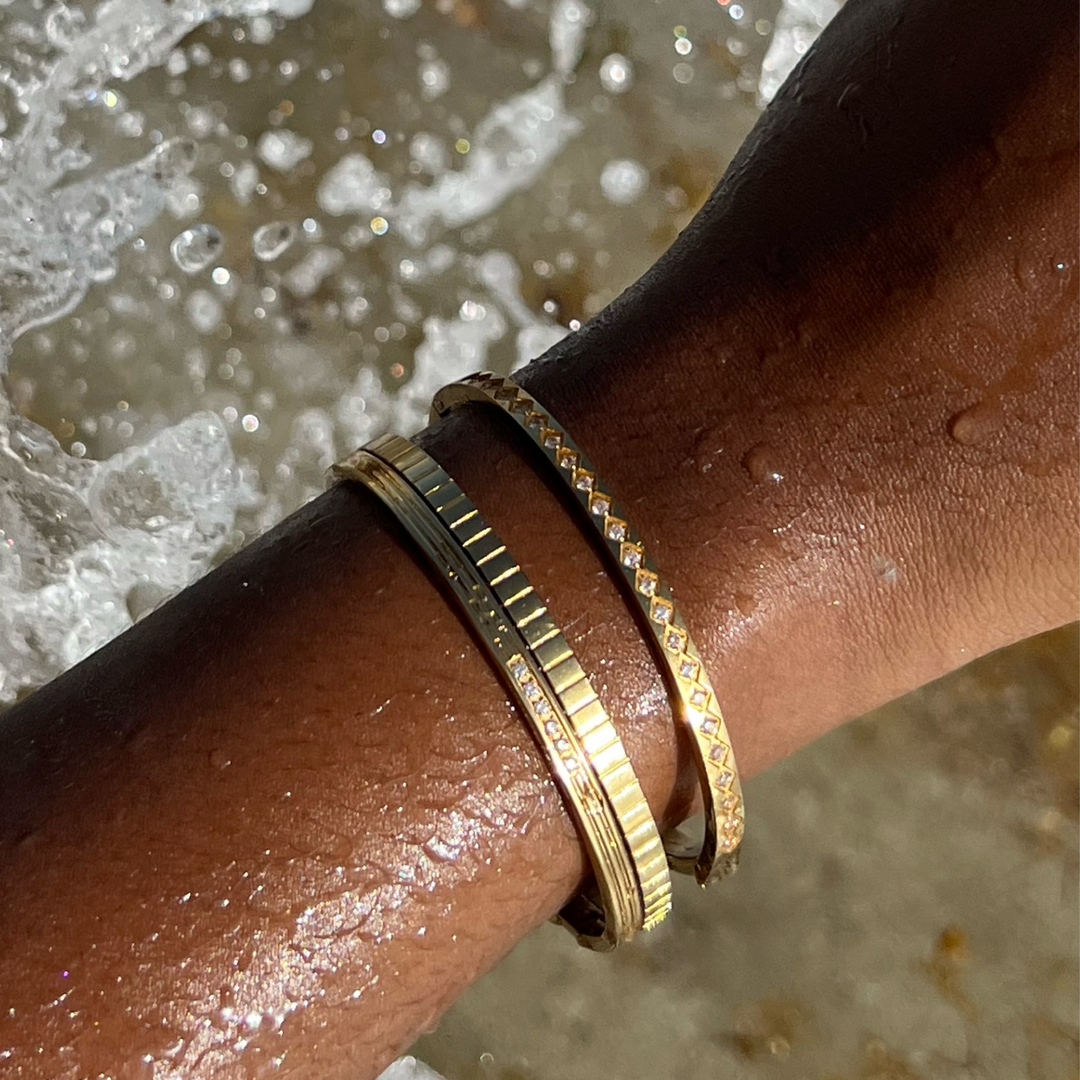 Sahira Gemstone Bangle