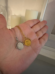 Round Rope Spinner - Personalised Message Necklace