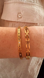 Load image into Gallery viewer, Athena - Numeral Bangle
