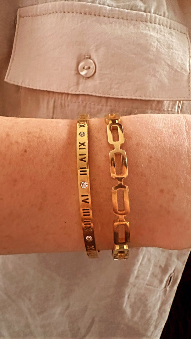 Athena - Numeral Bangle