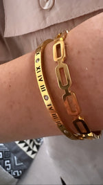 Load image into Gallery viewer, Athena - Numeral Bangle
