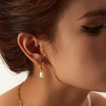 Load image into Gallery viewer, Layal Pearl Huggies
