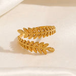 Load image into Gallery viewer, Leaf Wrap Ring
