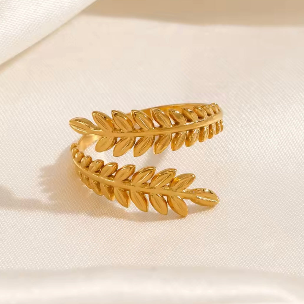 Leaf Wrap Ring
