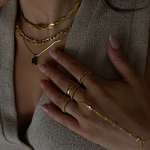 Load image into Gallery viewer, Layla Gemstone Hand Chain

