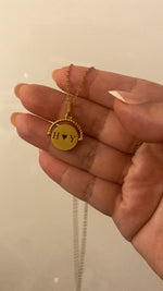 Load image into Gallery viewer, Round Rope Spinner - Personalised Message Necklace
