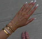Load image into Gallery viewer, Layla Gemstone Hand Chain
