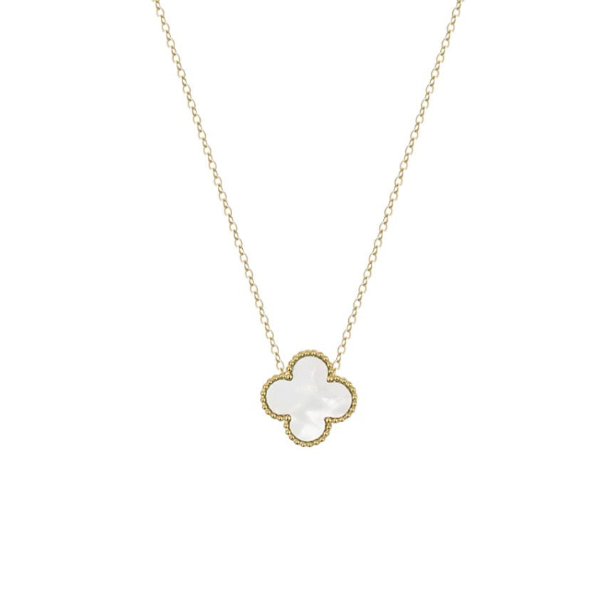 White Clover Necklace