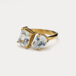 Load image into Gallery viewer, Amara Adjustable Gemstone Ring
