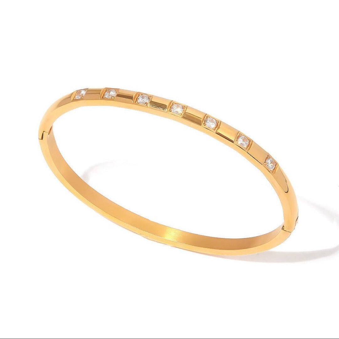 Yara Gemstone Bangle