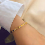 Load image into Gallery viewer, Yara Gemstone Bangle
