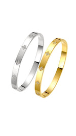 Load image into Gallery viewer, Zyla Gemstone Bangle
