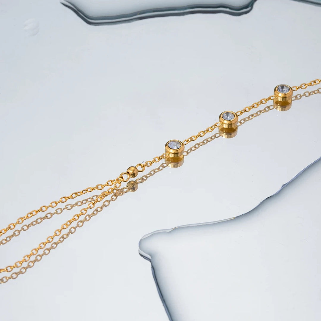Layla Gemstone Hand Chain