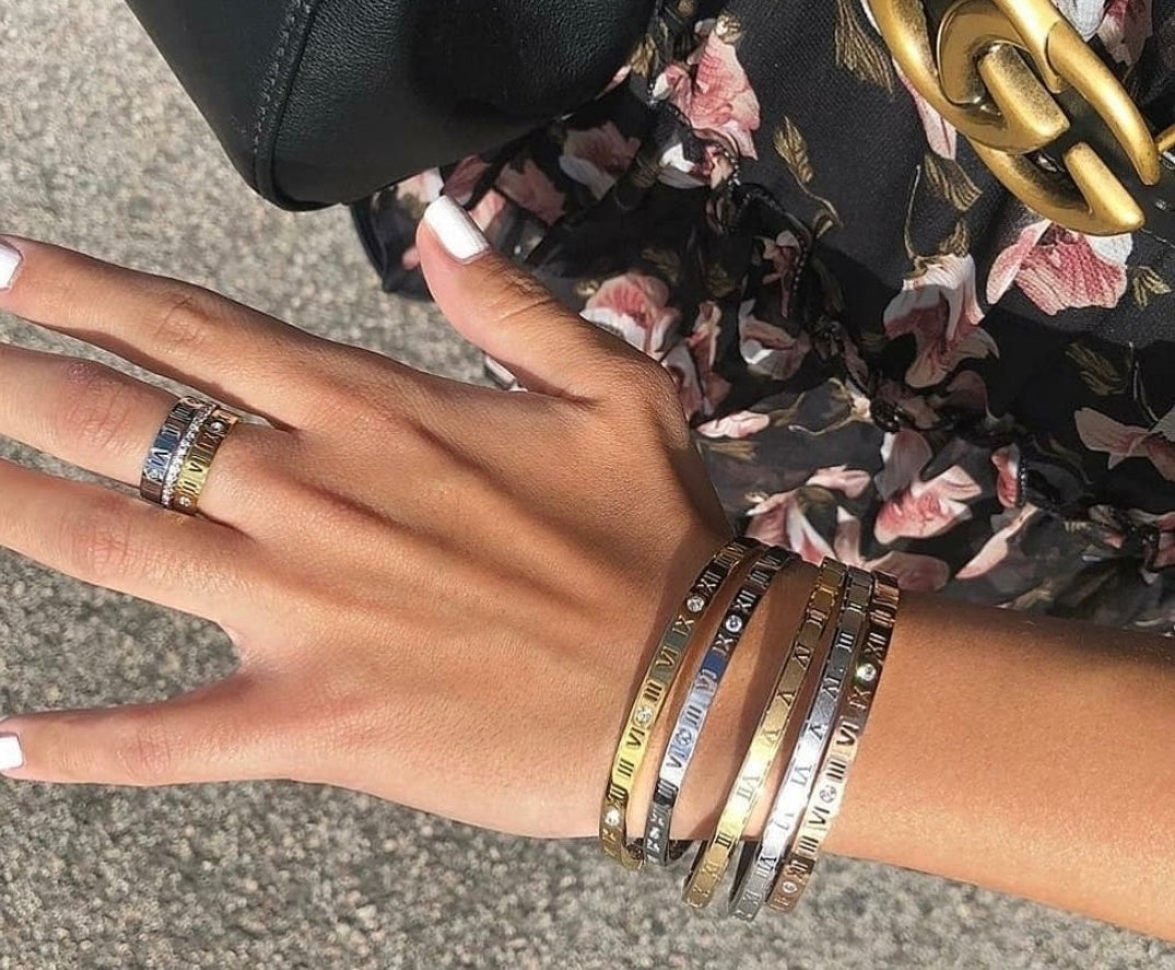 Athena - Numeral Bangle