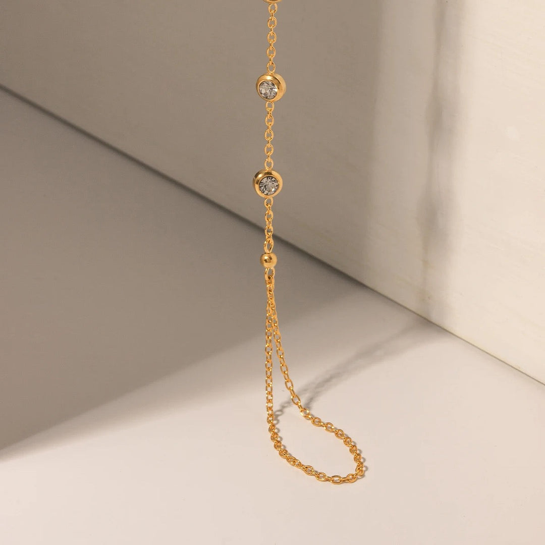 Layla Gemstone Hand Chain