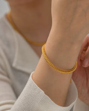 Jamila Braid Chain Bracelet