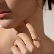 Noor Stacked Gemstone Ring