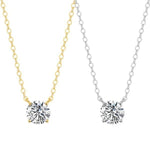 Load image into Gallery viewer, Dainty Solitaire Necklace