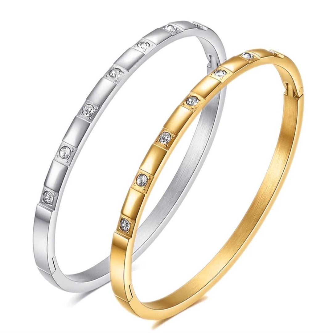 Yara Gemstone Bangle