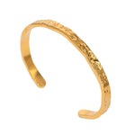 Load image into Gallery viewer, Textured Cuff Bangle