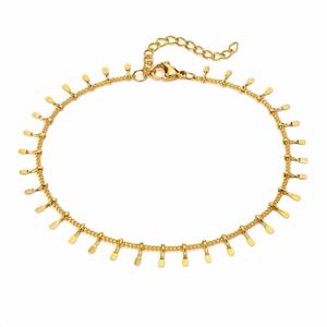 Hadiya London Anklets- Waterproof & Tarnish-Free - Adjustable Length 21cm-26cm
