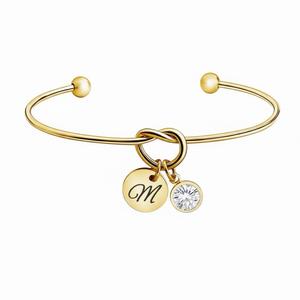 Customisable Knot Cuff Bangle