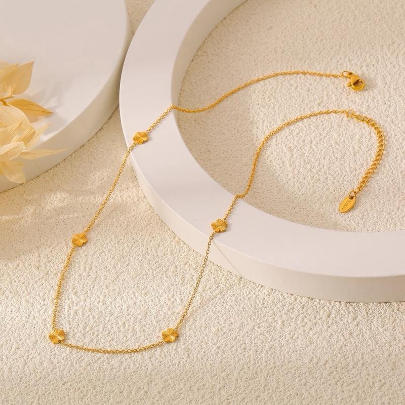 Floral Whisper Choker Necklace
