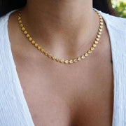 Shams Disc Choker Necklace
